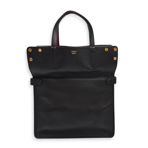 Small Flip Bag Shoulder 24 Black Shoulder Bag in Calfskin Gold hardware CL2601-18387 10