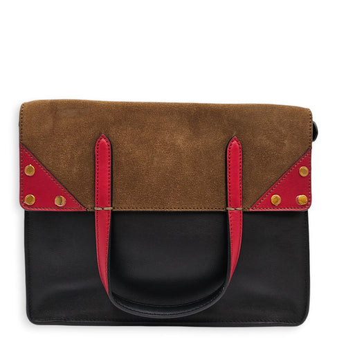 Small Flip Bag Shoulder 24 Black Shoulder Bag in Calfskin Gold hardware CL2601-18387 2