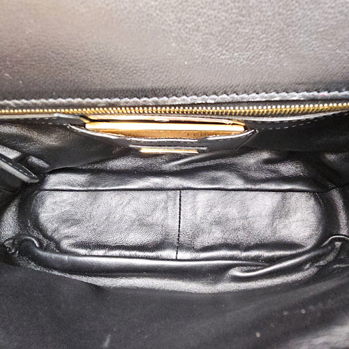Shearling Be Baguette 26 Pink Shoulder Bag in Shearling Gold hardware