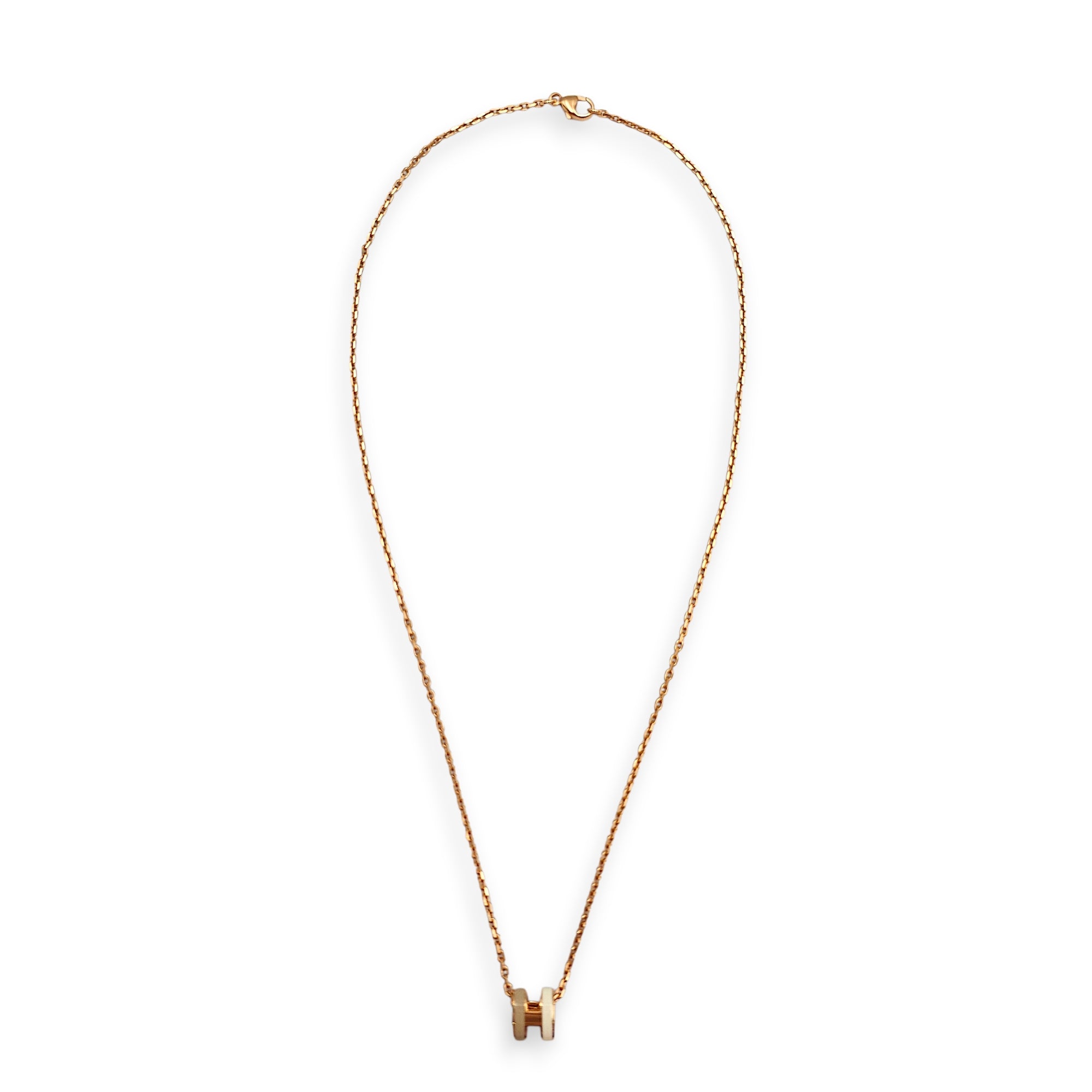 Mini Pop H Rocabar Mini Systeme Necklace Rose Gold hardware