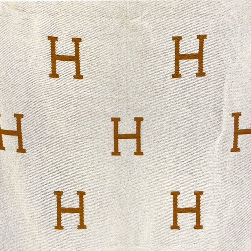 Avalon III Ecru/Camel Throw Blanket