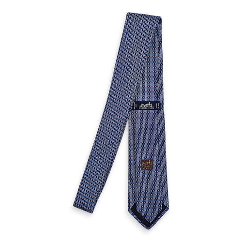 Unzip Tie Violet/Blue Moyen/Blanc Tie CL2601-18459 2