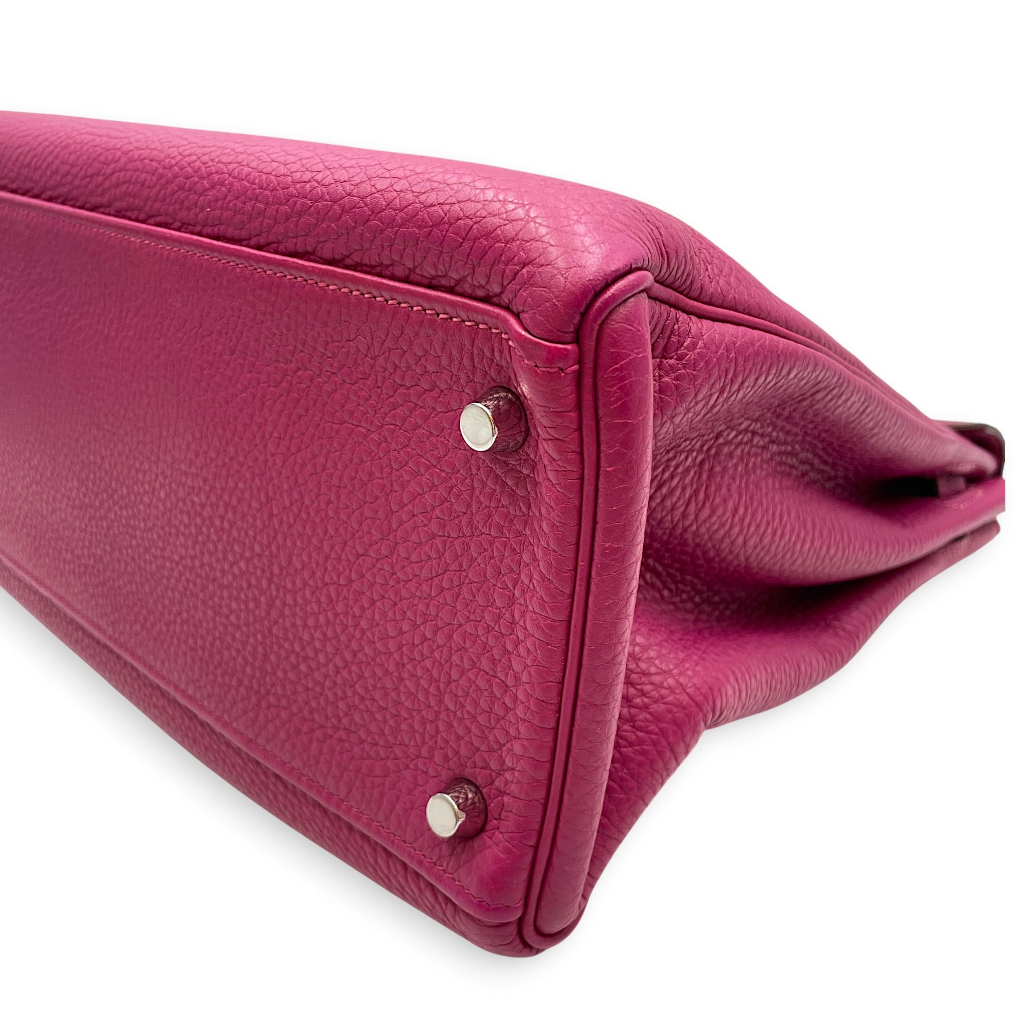 Kelly 35 Tosca in Togo Palladium hardware CL2601-18485 8