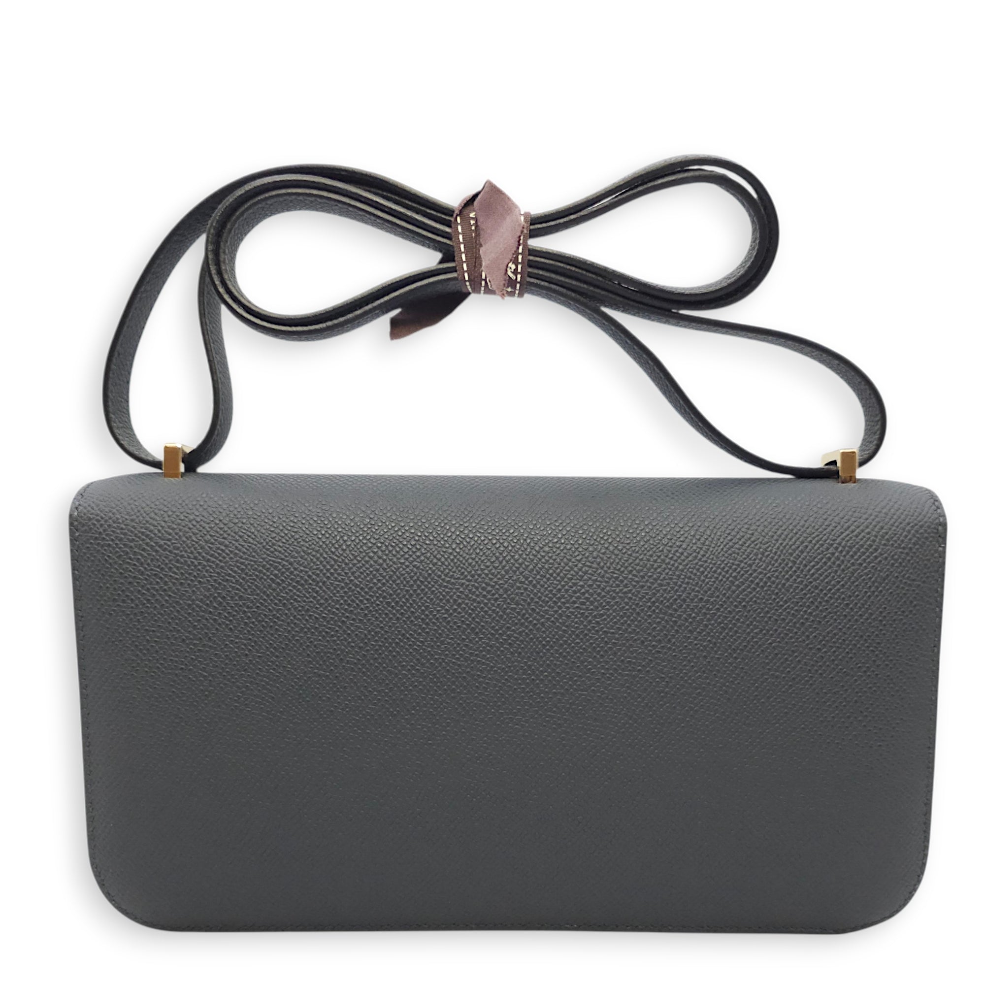 Constance Elan Gris Misty in Epsom Permabrass hardware CL2601-18487 2