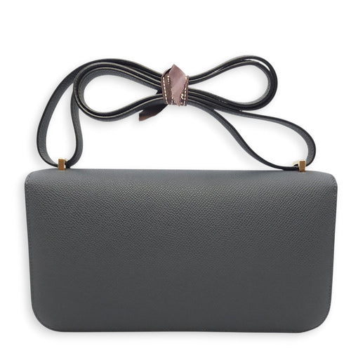 Constance Elan Gris Misty in Epsom Permabrass hardware CL2601-18487 2