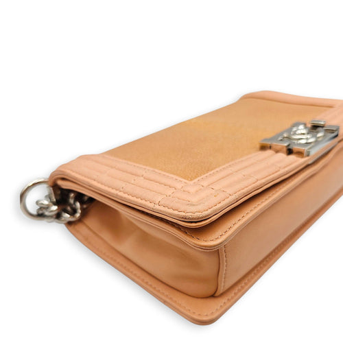 Le Boy Flap Stingray 25 Pink Shoulder Bag in Stingray Silver hardware CL2601-18500 6