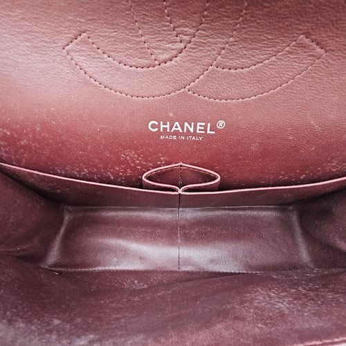 Quilted Jumbo Classic Flap 30 Black Shoulder Bag in Caviar Leather Silver hardware CL2601-18511 15