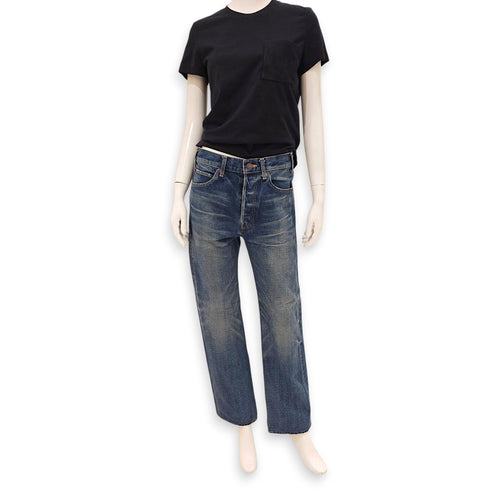 Denim Blue Jeans Size 26 Blue Ready-To-Wear