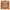 Faubourg en Perspective pocket square 45 Citrouille/basalte/Blanc Others