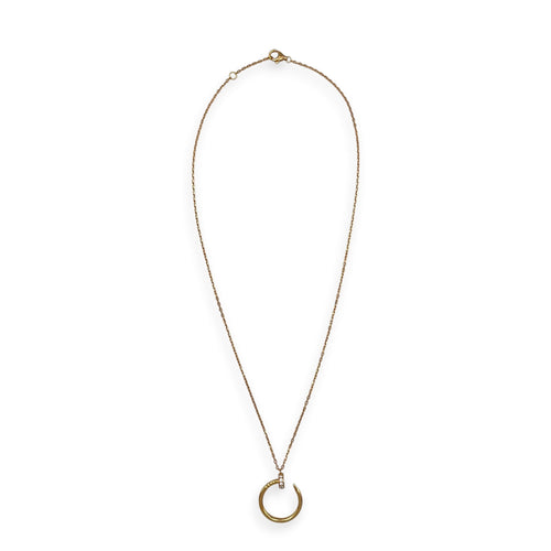 Juste Un Clou Pendant, Diamonds. Necklace in Rose Gold Hardware CL2601-18524 2