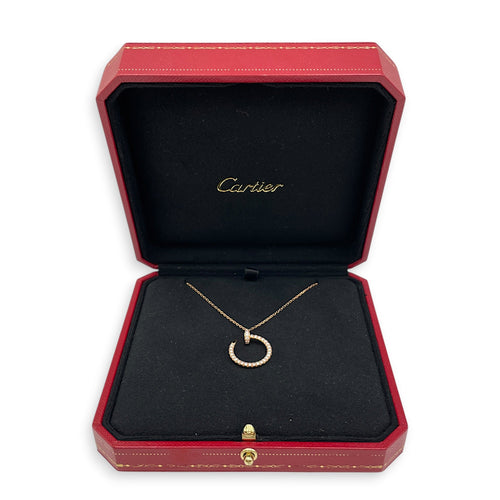 Juste Un Clou Pendant, Diamonds. Necklace in Rose Gold Hardware CL2601-18524 4