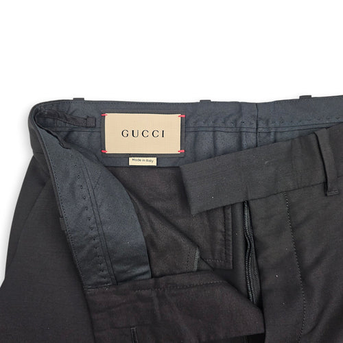 Slacks 38 Black Ready-To-Wear in Wool CL2601-18541 3