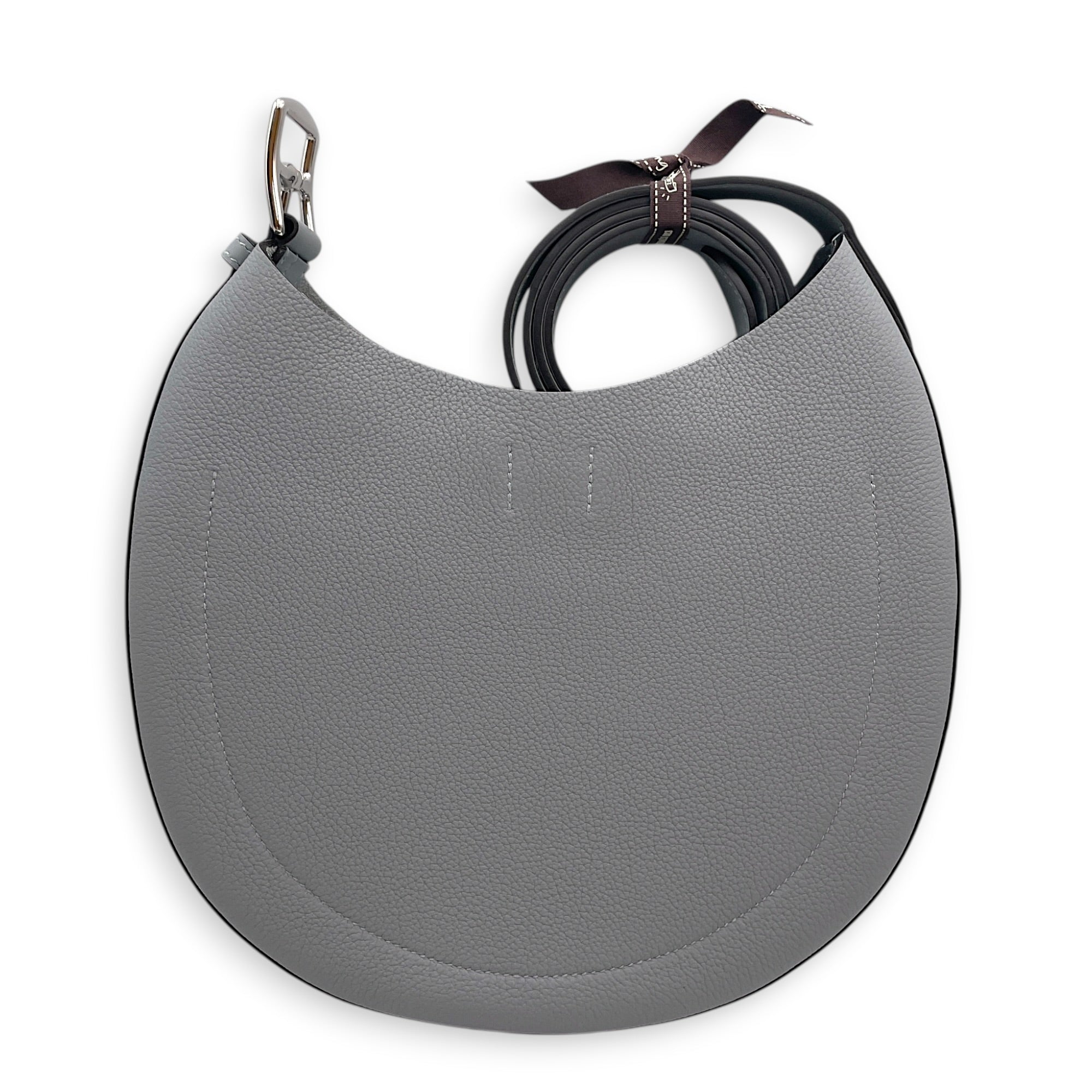 Arcon Slim Gris Pantin in Togo Palladium hardware CL2601-18545 2