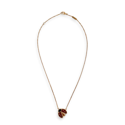 Lucky Spring, Open Wings Ladybug Pendant Necklace CL2601-18548 1