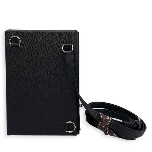 Kelly Multipocket Black in Epsom Palladium hardware CL2601-18567 2