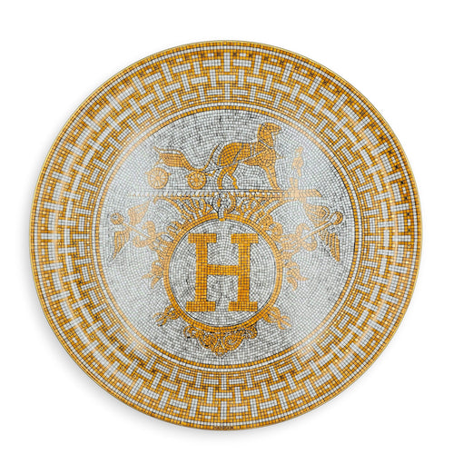 Mosaique au 24 gold tart platter Tableware CL2601-18582 1