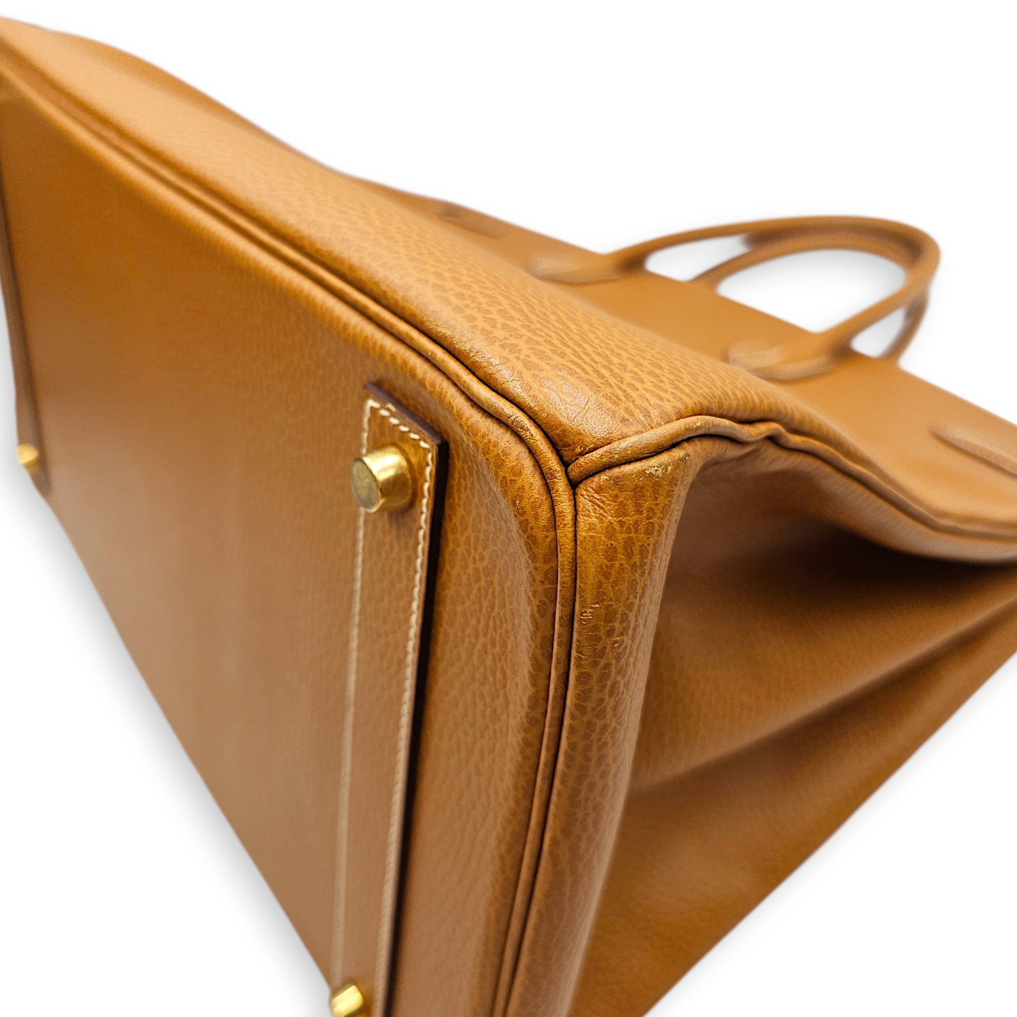 Birkin 40 Naturel in Ardennes Gold hardware CL2601-18587 10