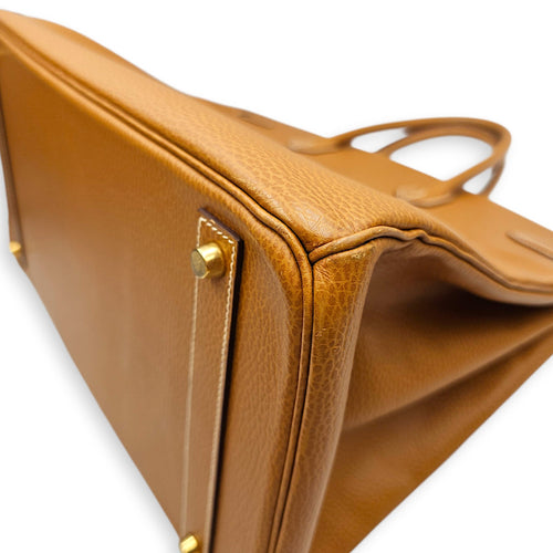 Birkin 40 Naturel in Ardennes Gold hardware CL2601-18587 10