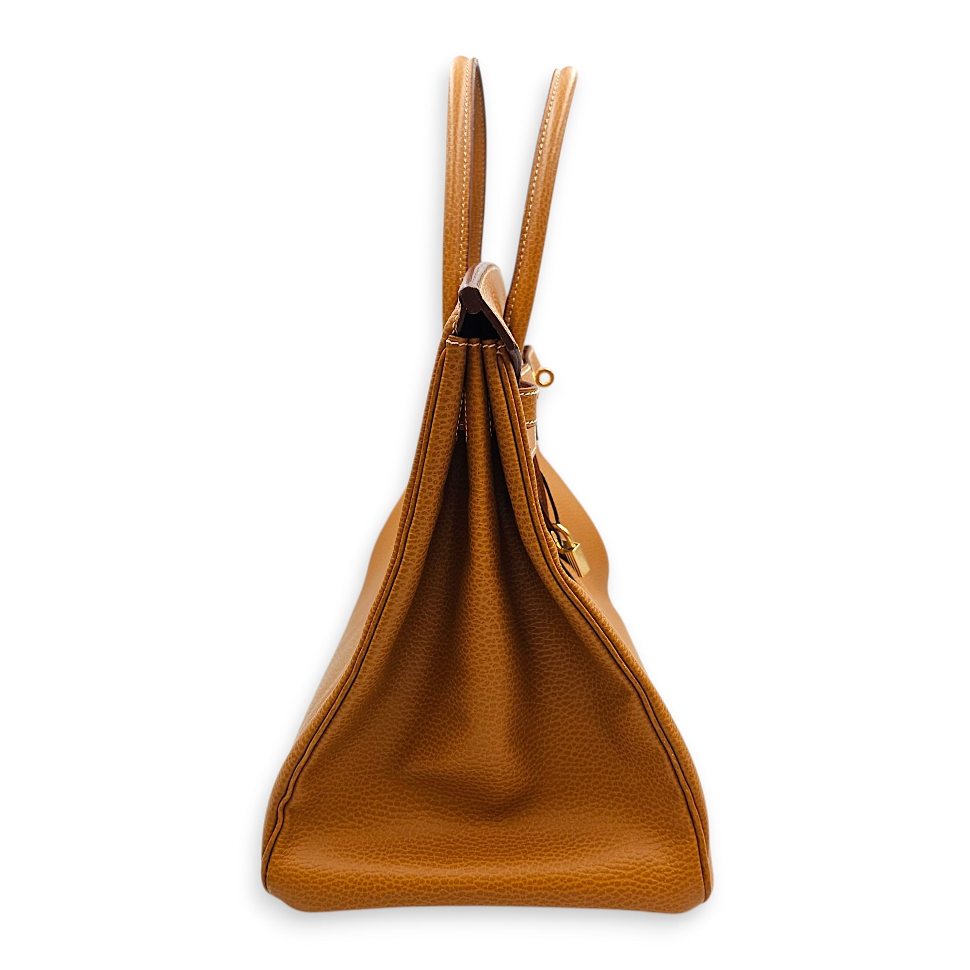 Birkin 40 Naturel in Ardennes Gold hardware CL2601-18587 4