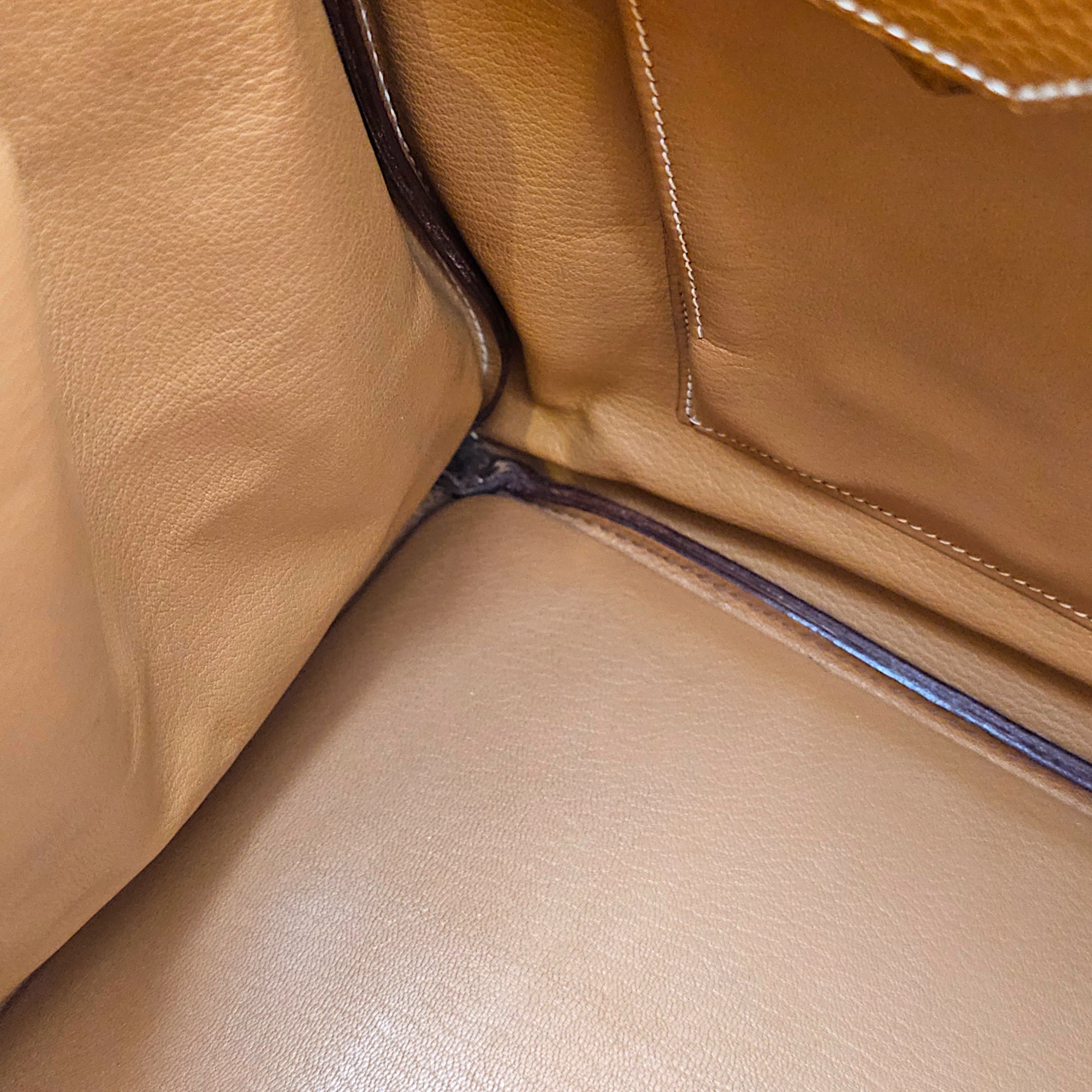 Birkin 40 Naturel in Ardennes Gold hardware CL2601-18587 7