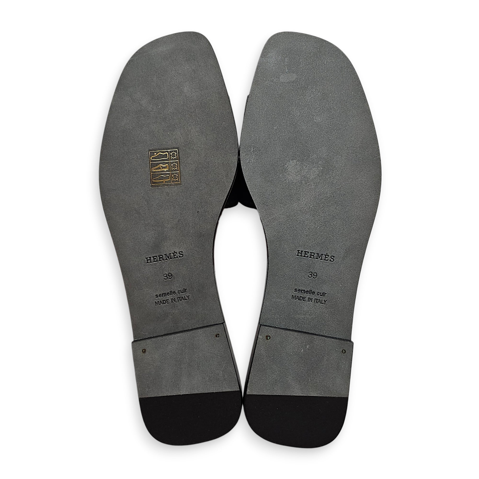 Idioma Sandal. Sz: 39 Black Sandals in Calfskin CL2601-18588 2