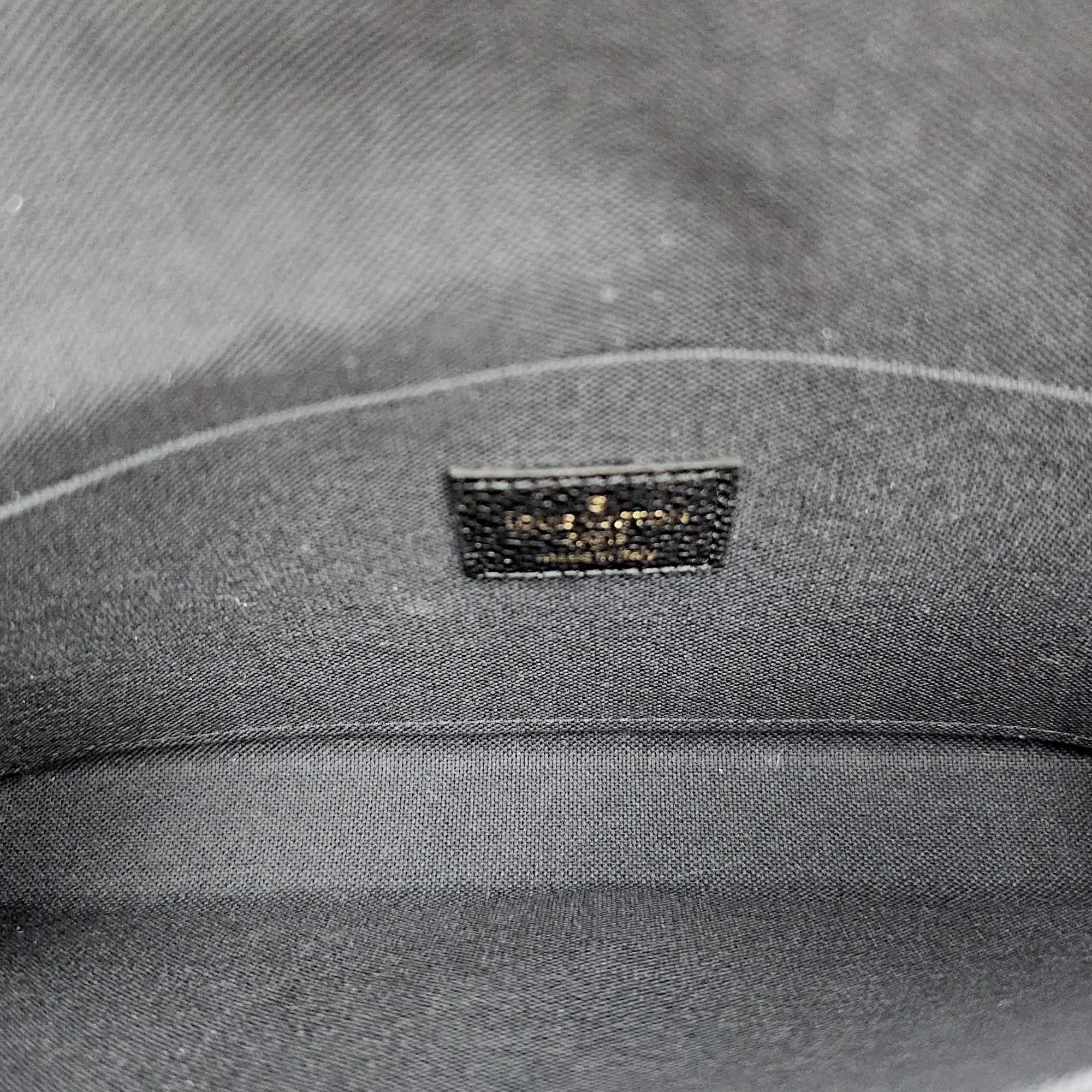 LV Pochette Felicie Black Shoulder Bag in Empriente Leather Gold hardware CL2601-18593 9