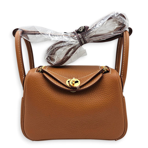 Lindy II Mini Gold in Clemence Gold hardware CL2601-18606 3