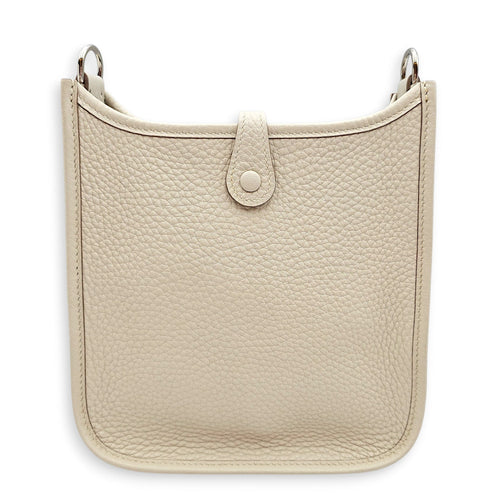 Evelyne Mini Craie in Clemence Palladium hardware CL2601-18696 2