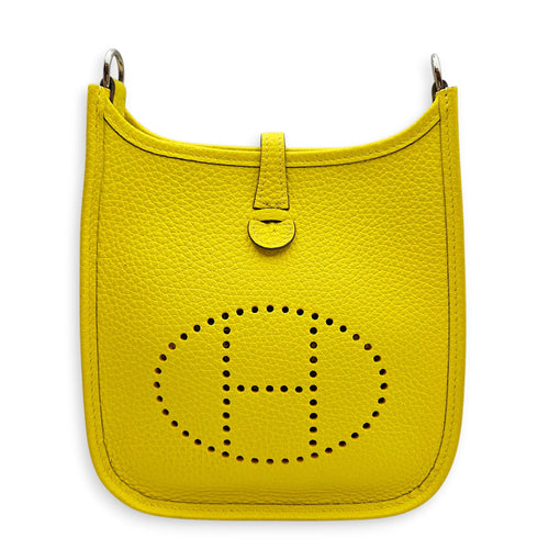Evelyne Mini Limoncello in Clemence Palladium hardware CL2601-18713 1