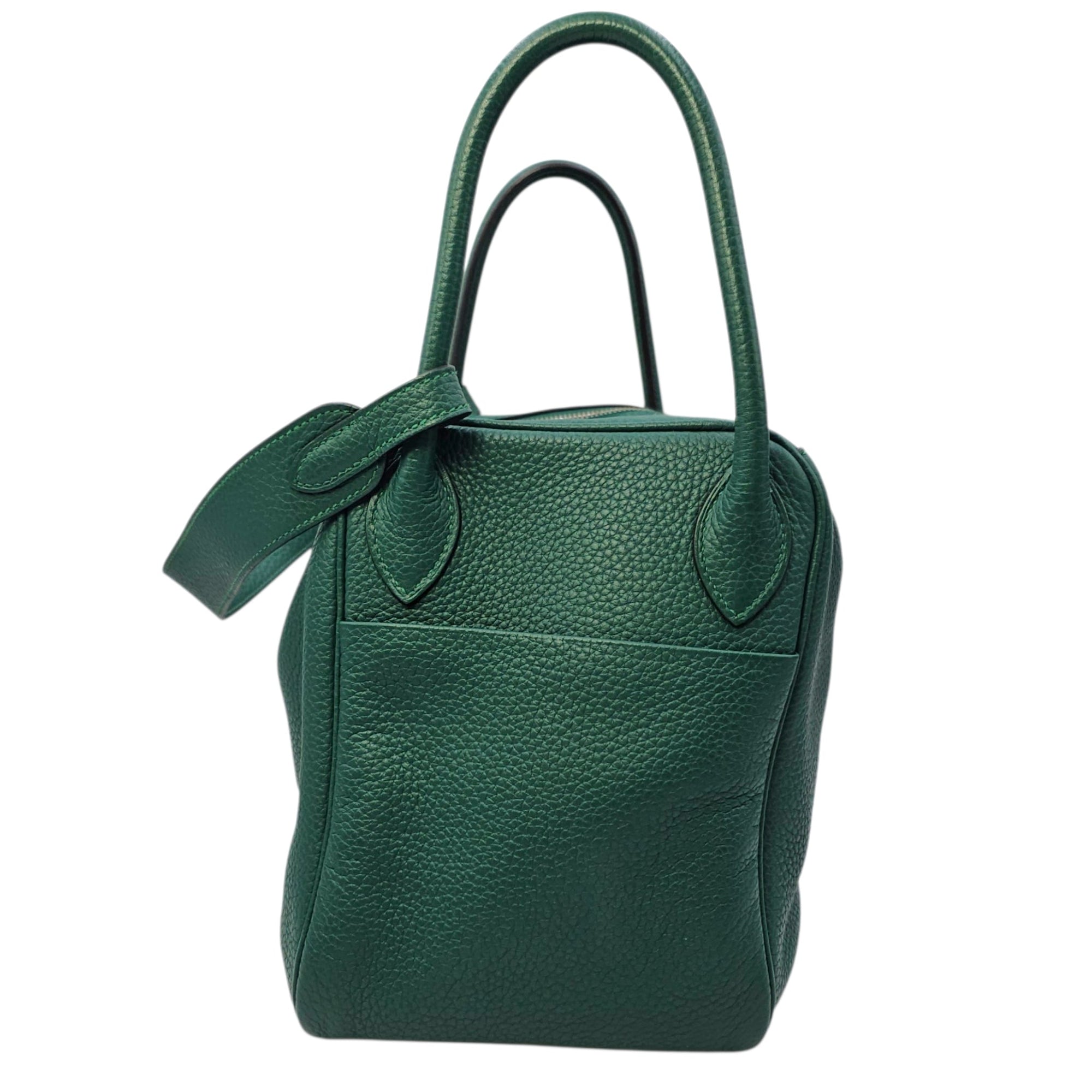 Lindy 30 Malachite in Clemence Palladium hardware CL2601-18752 3