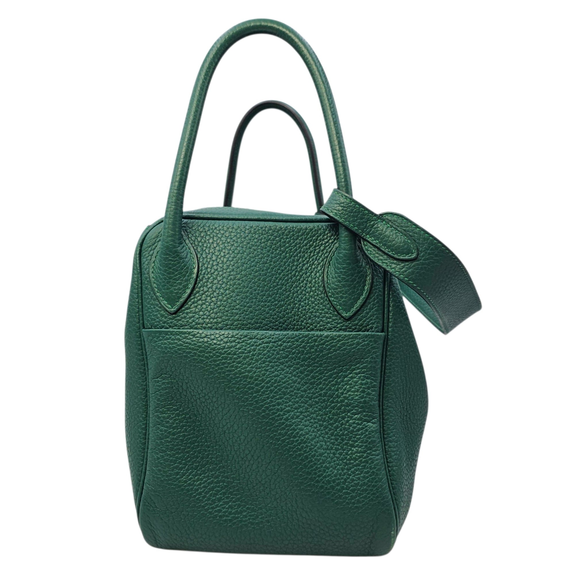 Lindy 30 Malachite in Clemence Palladium hardware CL2601-18752 4