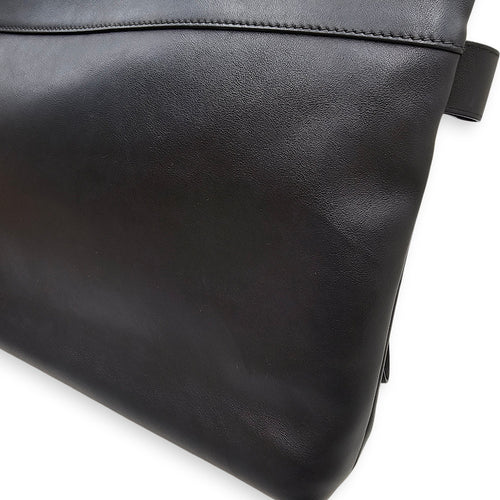 32 Black Clutch in Calfskin Ruthenium-finish Brass hardware CL2601-18778 8