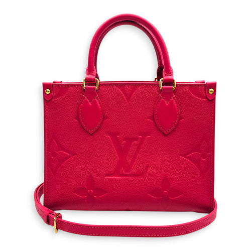 OTG PM Fushia Pink  Pink Crossbody Bag in Calfskin Gold hardware CL2601-18803 3