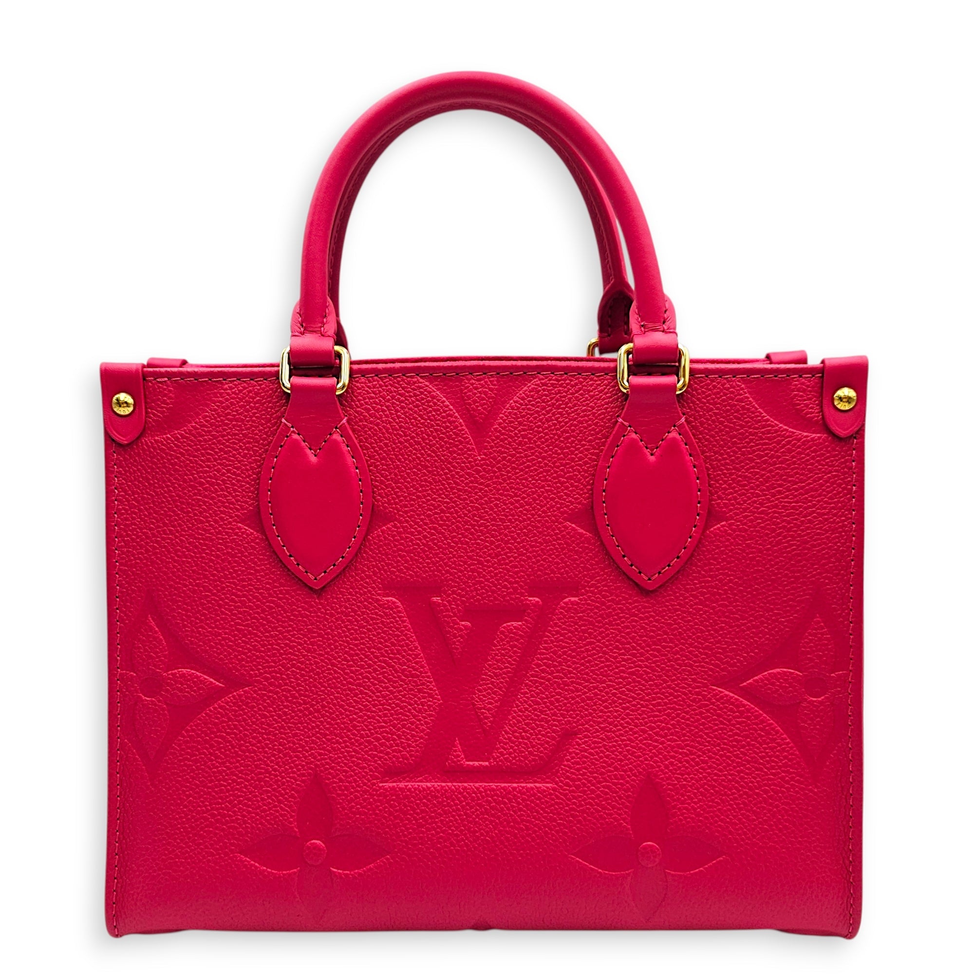 OTG PM Fushia Pink  Pink Crossbody Bag in Calfskin Gold hardware CL2601-18803 2