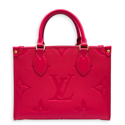 OTG PM Fushia Pink  Pink Crossbody Bag in Calfskin Gold hardware CL2601-18803 2