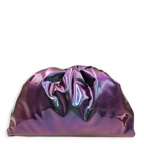 Mini Pouch in Iridescent Purple  30 Purple Clutch Silver hardware CL2601-18807 1