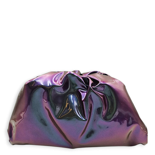 Mini Pouch in Iridescent Purple  30 Purple Clutch Silver hardware CL2601-18807 2
