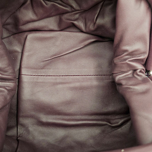 Mini Pouch in Iridescent Purple  30 Purple Clutch Silver hardware CL2601-18807 6