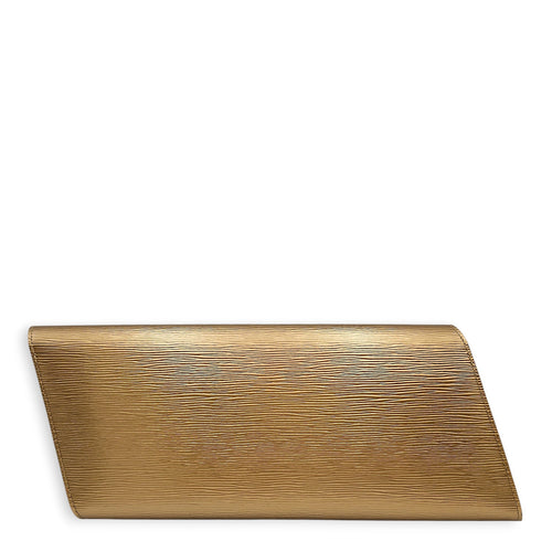 Blade Clutch in Gold  Gold Clutch in Epi Leather Silver hardware CL2601-18810 2