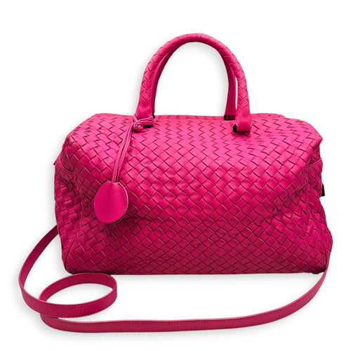 Montaigne Medium  Pink Shoulder Bag in Nappa Leather Ruthenium hardware CL2601-18820 3