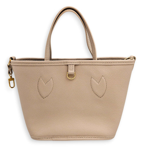 Neverfull Bandouliere Inside Out BB  Beige Crossbody Bag in Calfskin Gold hardware CL2601-18843 2