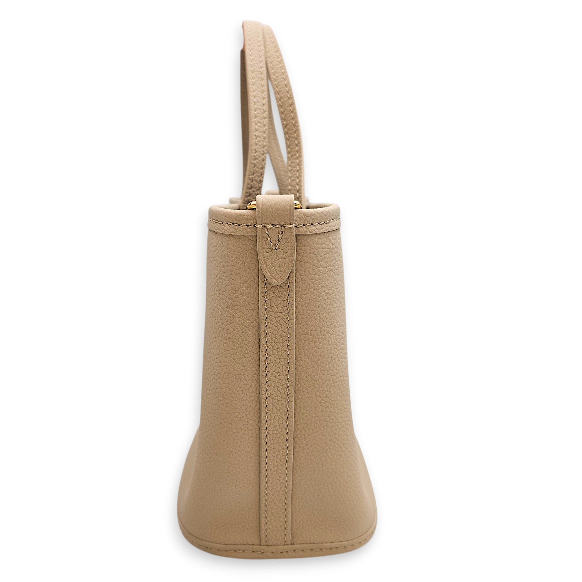 Neverfull Bandouliere Inside Out BB  Beige Crossbody Bag in Calfskin Gold hardware CL2601-18843 5
