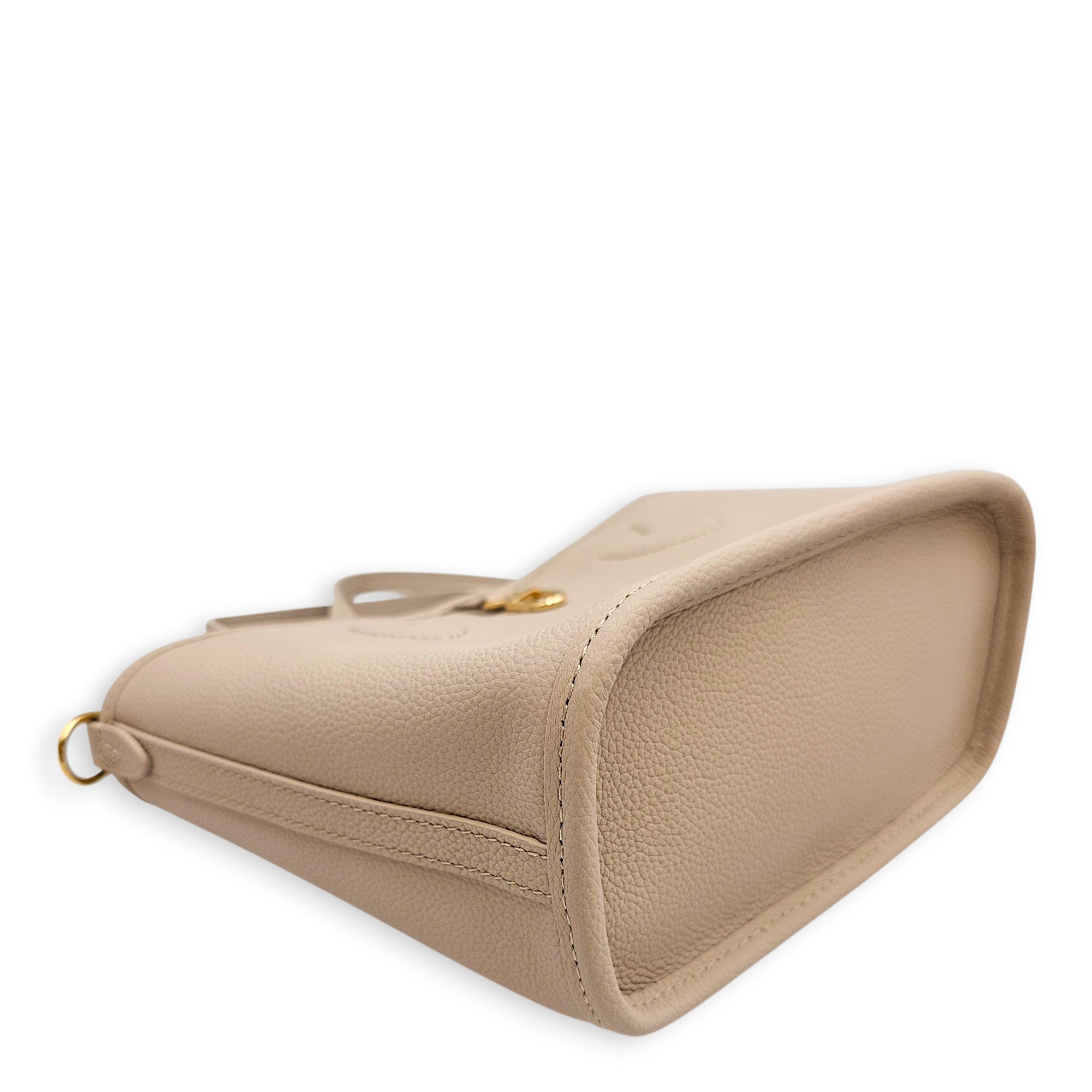 Neverfull Bandouliere Inside Out BB  Beige Crossbody Bag in Calfskin Gold hardware CL2601-18843 8
