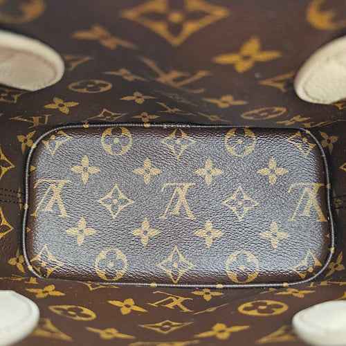 Neverfull Bandouliere Inside Out BB  Beige Crossbody Bag in Calfskin Gold hardware CL2601-18843 9