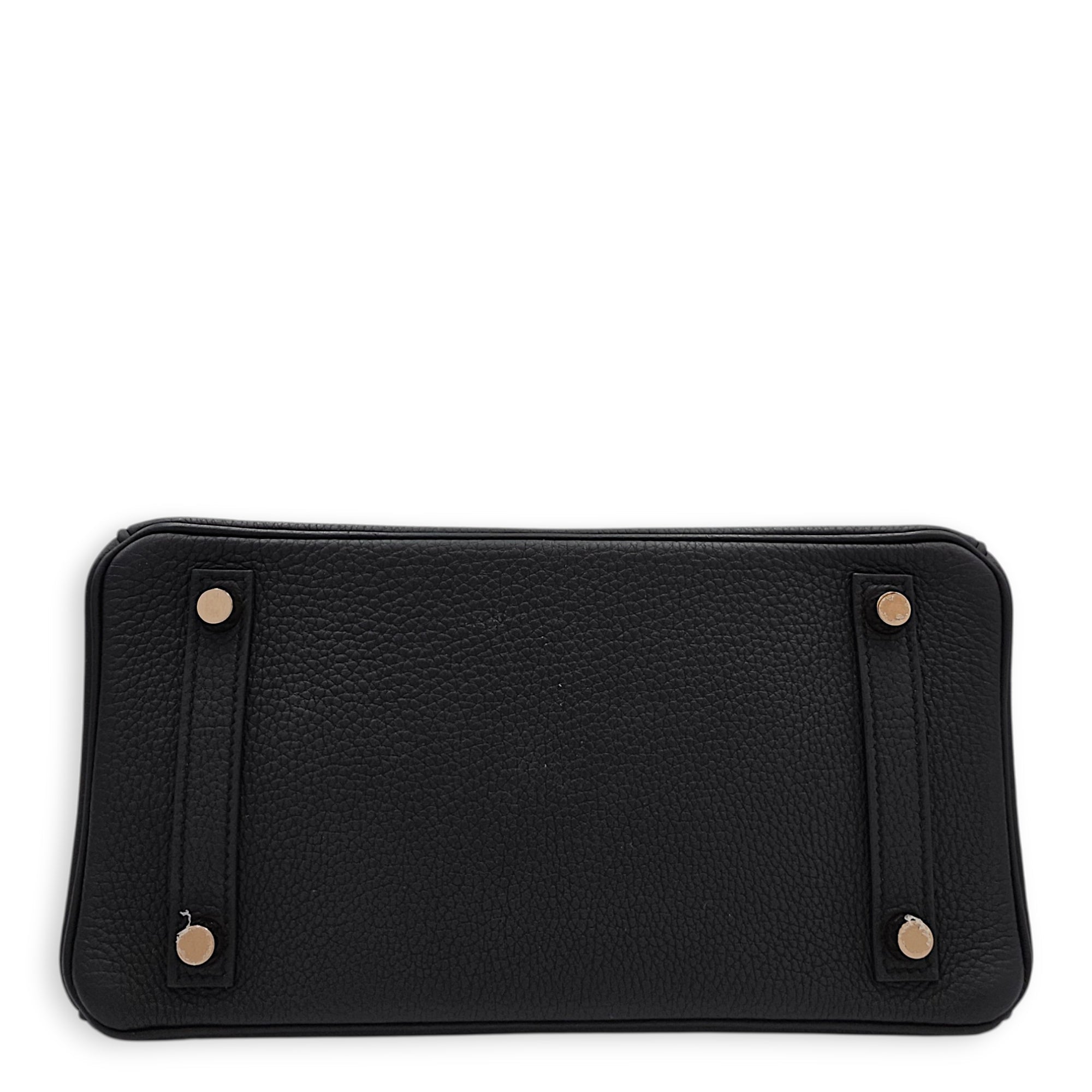 Touch Birkin  25 Black in Togo/Shiny Niloticus Rose Gold hardware CL2601-18854 5