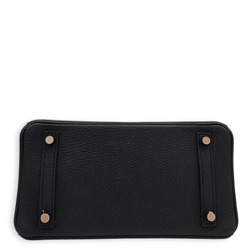 Touch Birkin  25 Black in Togo/Shiny Niloticus Rose Gold hardware CL2601-18854 5