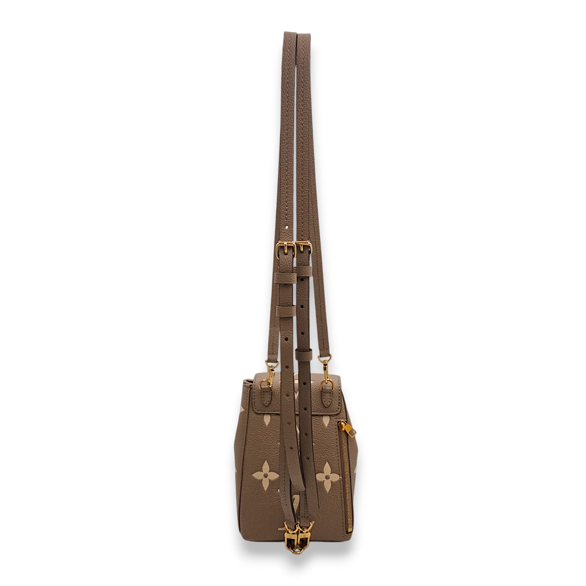Tiny Backpack in Giant Monogram  Beige Backpack in Empreinte Leather Gold hardware