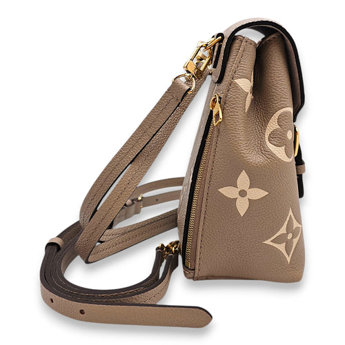 Tiny Backpack in Giant Monogram  Beige Backpack in Empreinte Leather Gold hardware CL2601-18885 4
