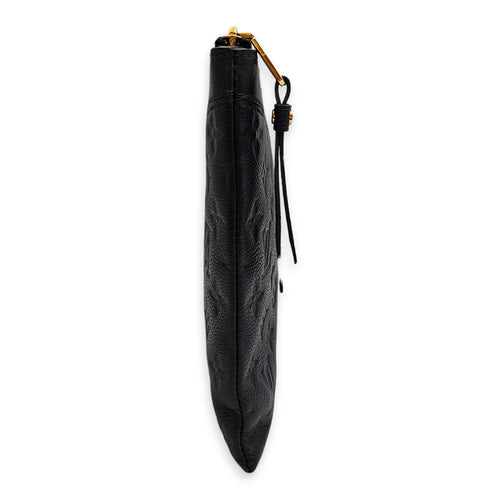 Daily Pouch  Black Clutch in Empreinte Leather Gold hardware CL2601-18891 3