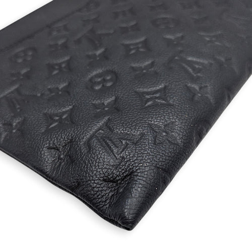 Daily Pouch  Black Clutch in Empreinte Leather Gold hardware CL2601-18891 4